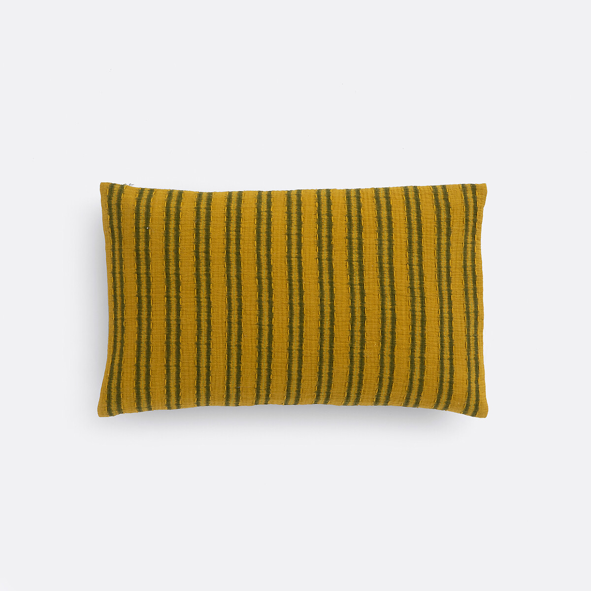 Asti Ikat Print Cotton Muslin Rectangular Cushion Cover multi-coloured, LA REDOUTE INTERIEURS