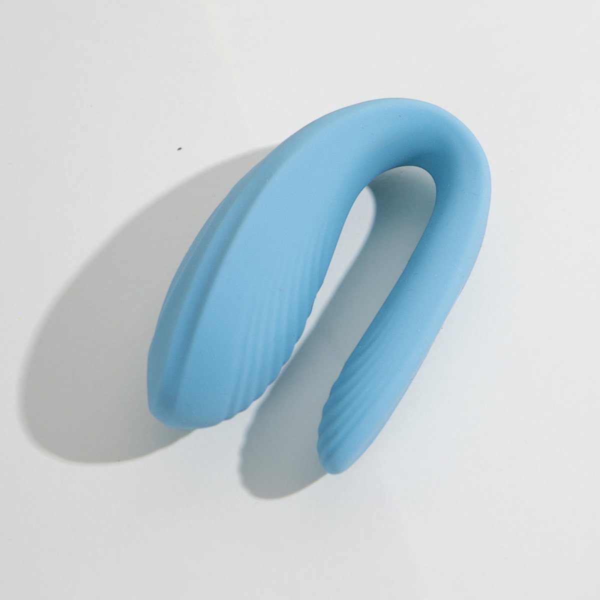 Vibromasseur pour couple Split télécommandé bleu, PASSAGE DU DESIR