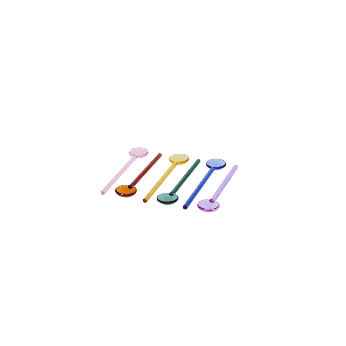 Lot de 6 Cuillère À Café TILLY multicolore, ONA