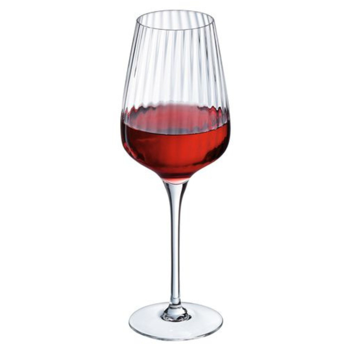 6 verres à pied 45 cl - SYMÉTRIE transparent, CHEF&SOMMELIER