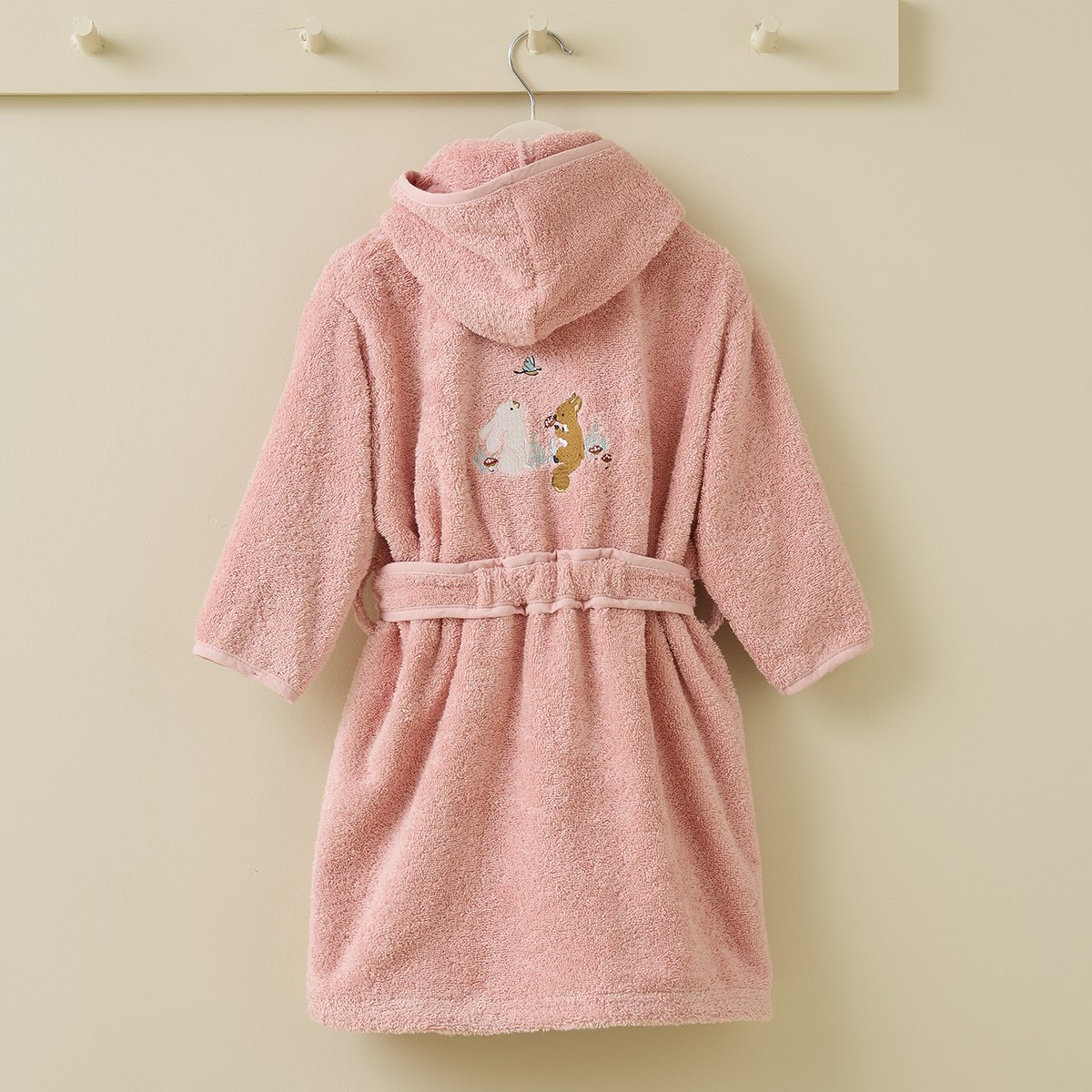 Peignoir de bain enfant LE GOUTER rose, SYLVIE THIRIEZ