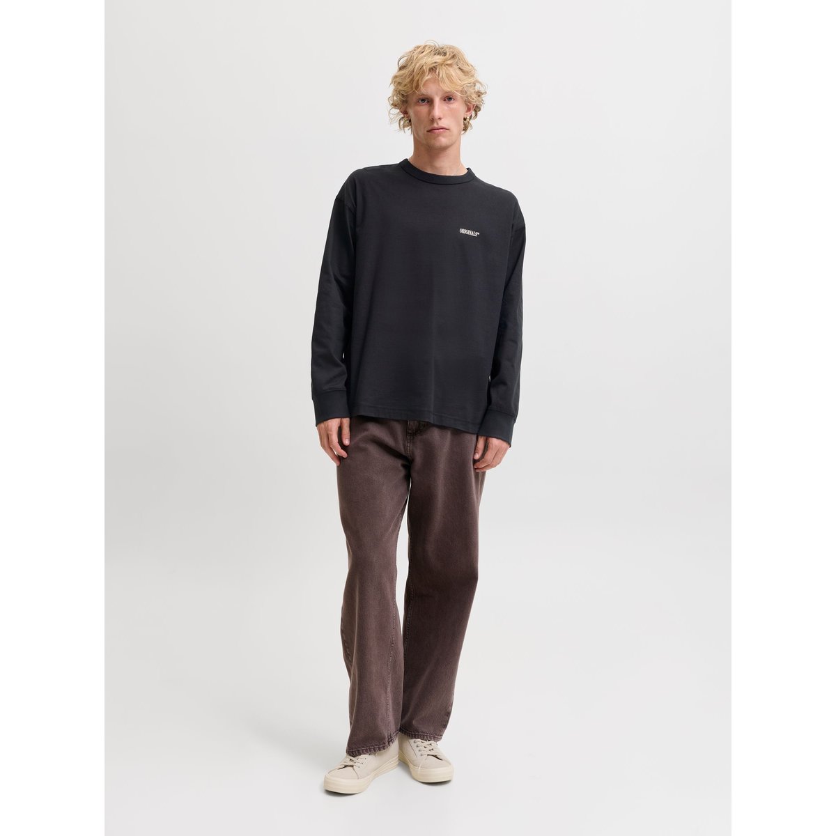 T-Shirt À Manches Longues black 1, JACK & JONES