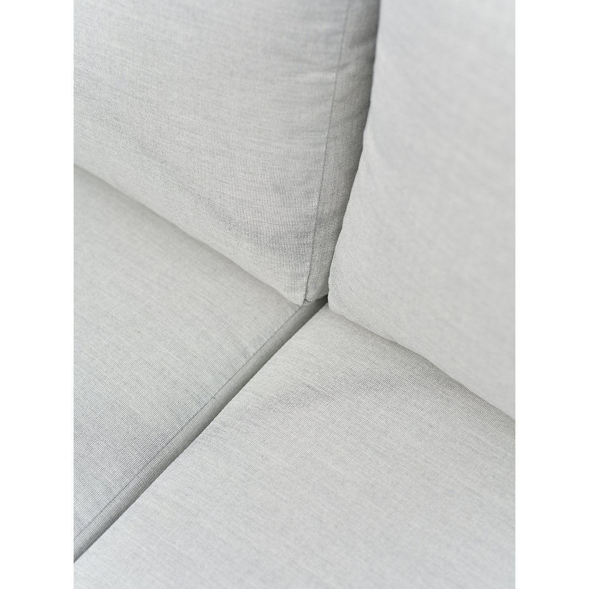 Salon de jardin d'angle MINERA gris clair, DCB GARDEN