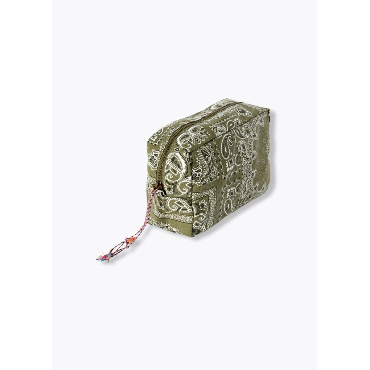 Trousse zippée motif bandana kaki, PROMOD
