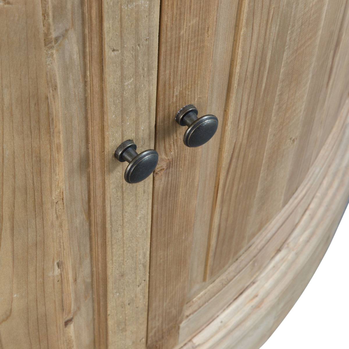 Buffet en bois recyclé GARANCE bois clair, MADE IN MEUBLES 