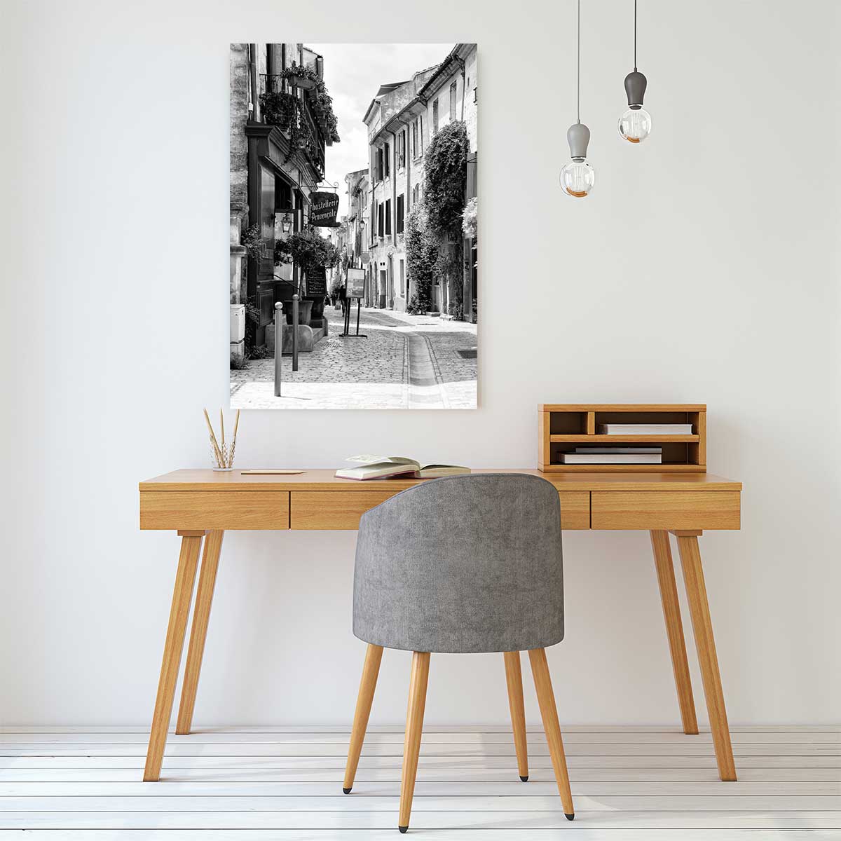 Tableau moderne rue du sud tableau alu dibond, HEXOA
