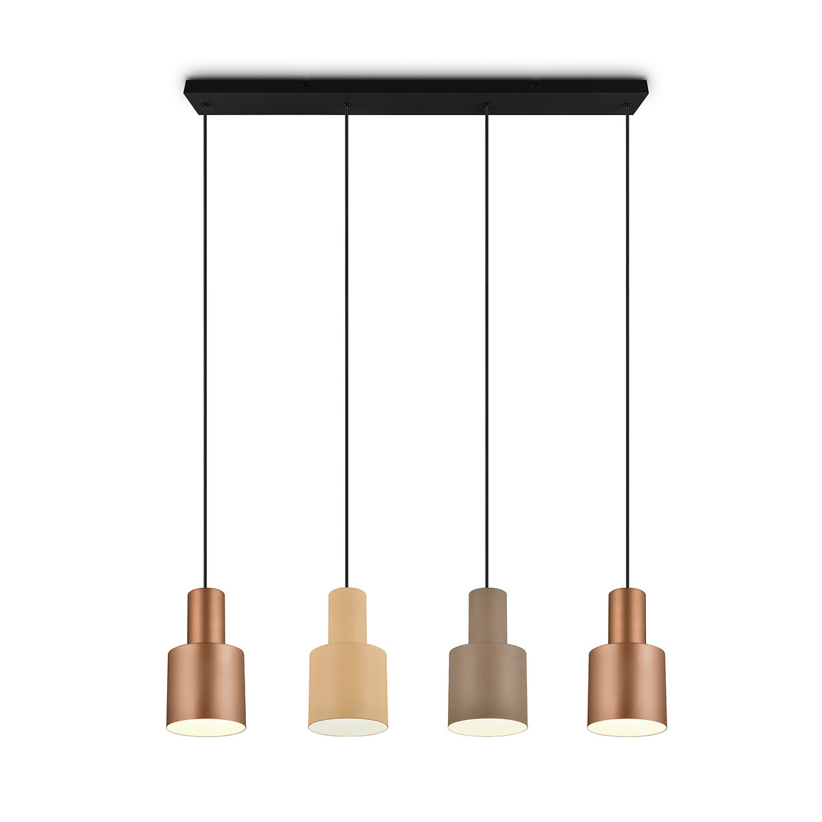 Candeeiro de teto Agudo, TRIO Lighting castanho , TRIO LIGHTING