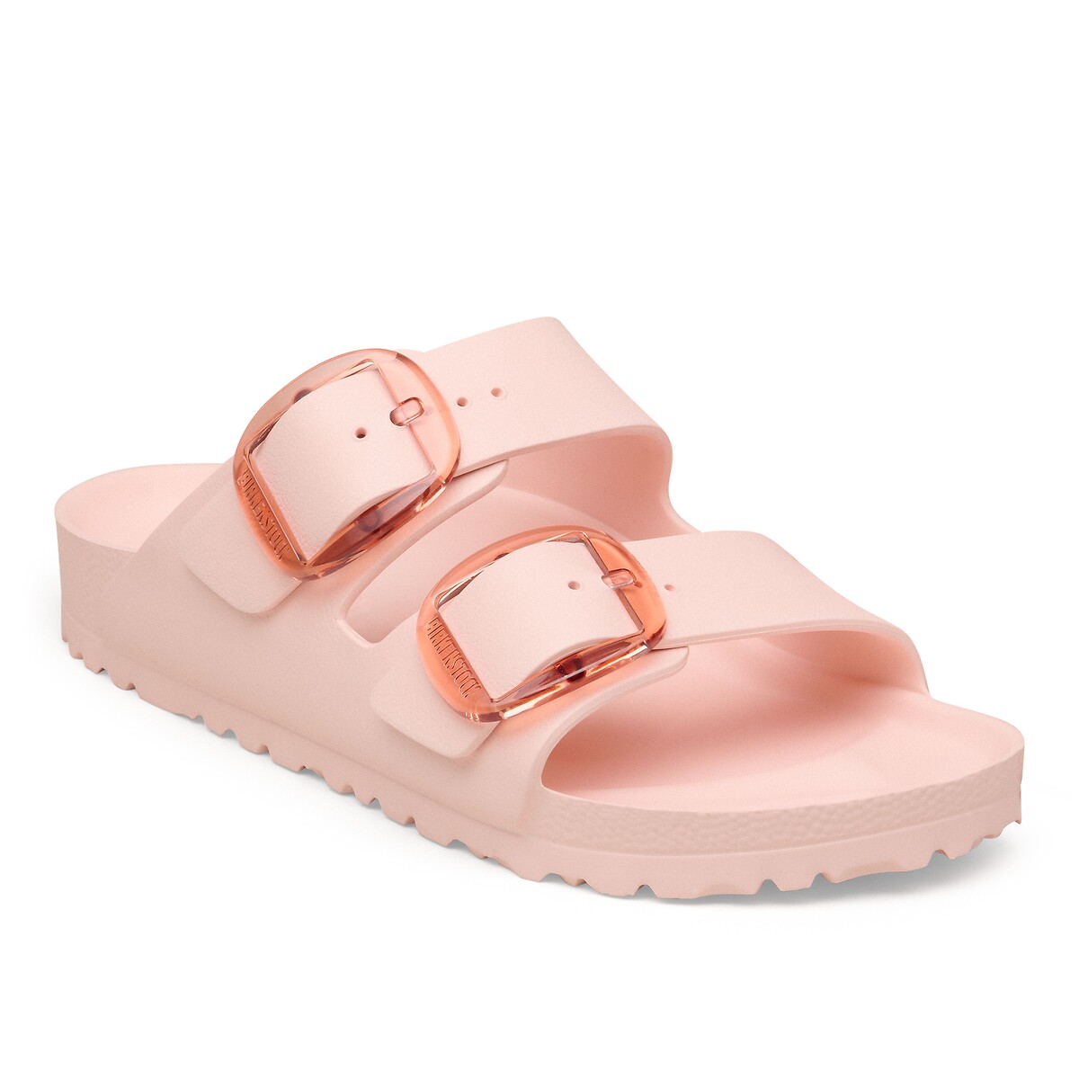 Mules double bride ARIZONA BIG BUCKLE EVA rose, BIRKENSTOCK