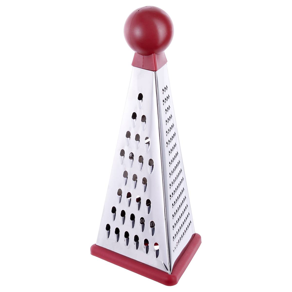 Lot de 2 râpes pyramides en silicone pour cuisine ESSENTIELS rouge, 5FIVE SIMPLY SMART