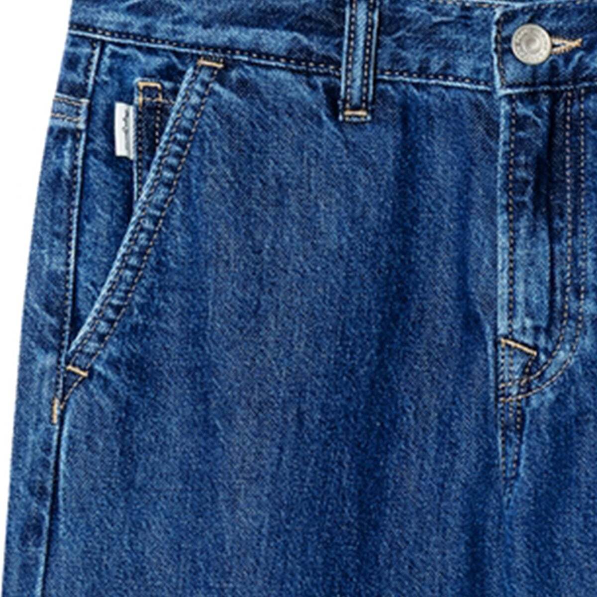 Daniel - Jean Coupe Large, Taille Moyenne denim, PEPE JEANS