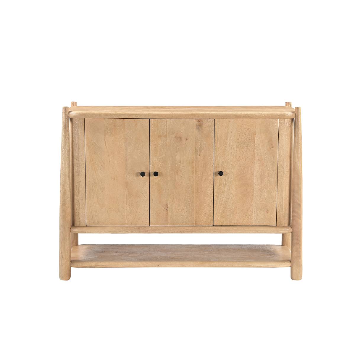 Buffet en bois de manguier ELIORINE bois clair, MADE IN MEUBLES 