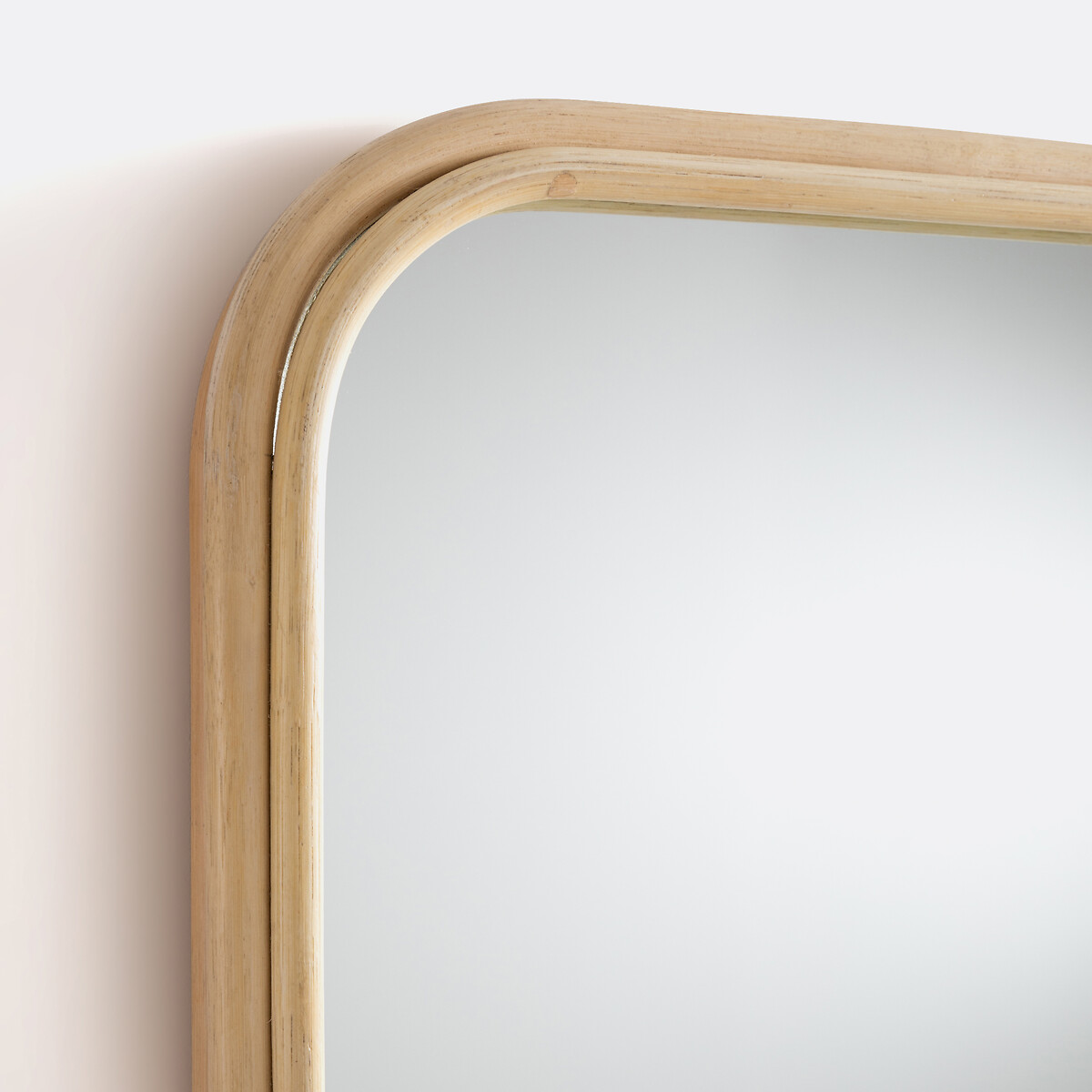 Rechthoekige spiegel in rotan 51x160 cm, Nogu naturel, LA REDOUTE INTERIEURS