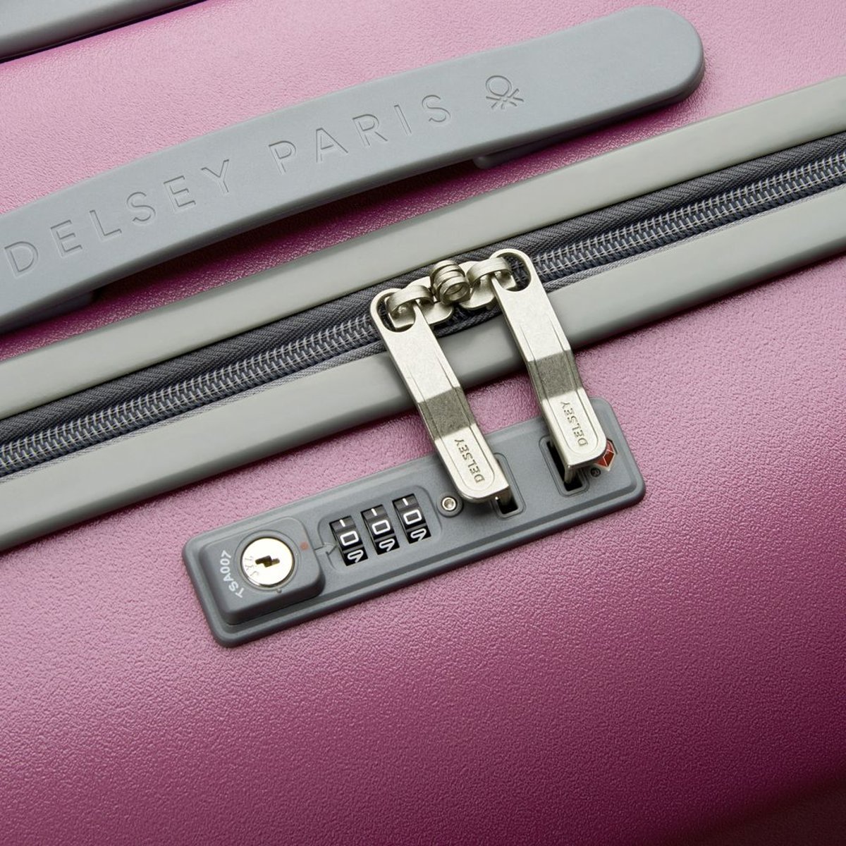 Valise L UCB HARDSIDE rose, DELSEY PARIS