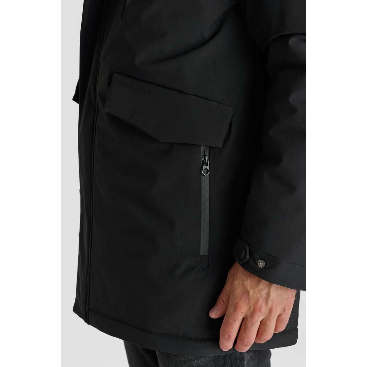 Parka ORVA black, LE TEMPS DES CERISES
