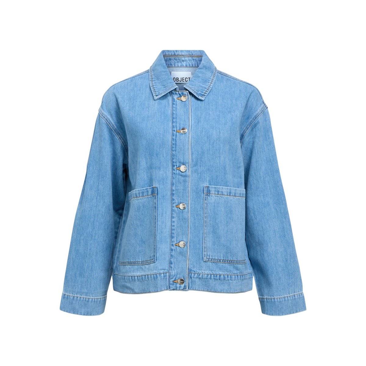 Veste En Jean light blue denim, OBJECT