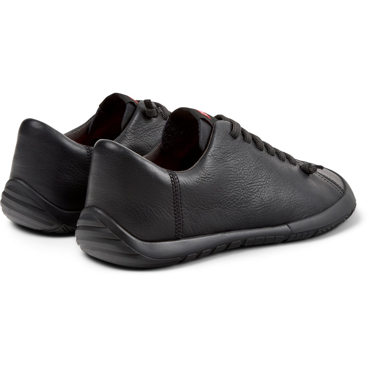 Baskets Peu Path+ Twins Smooth Leather noir, CAMPER