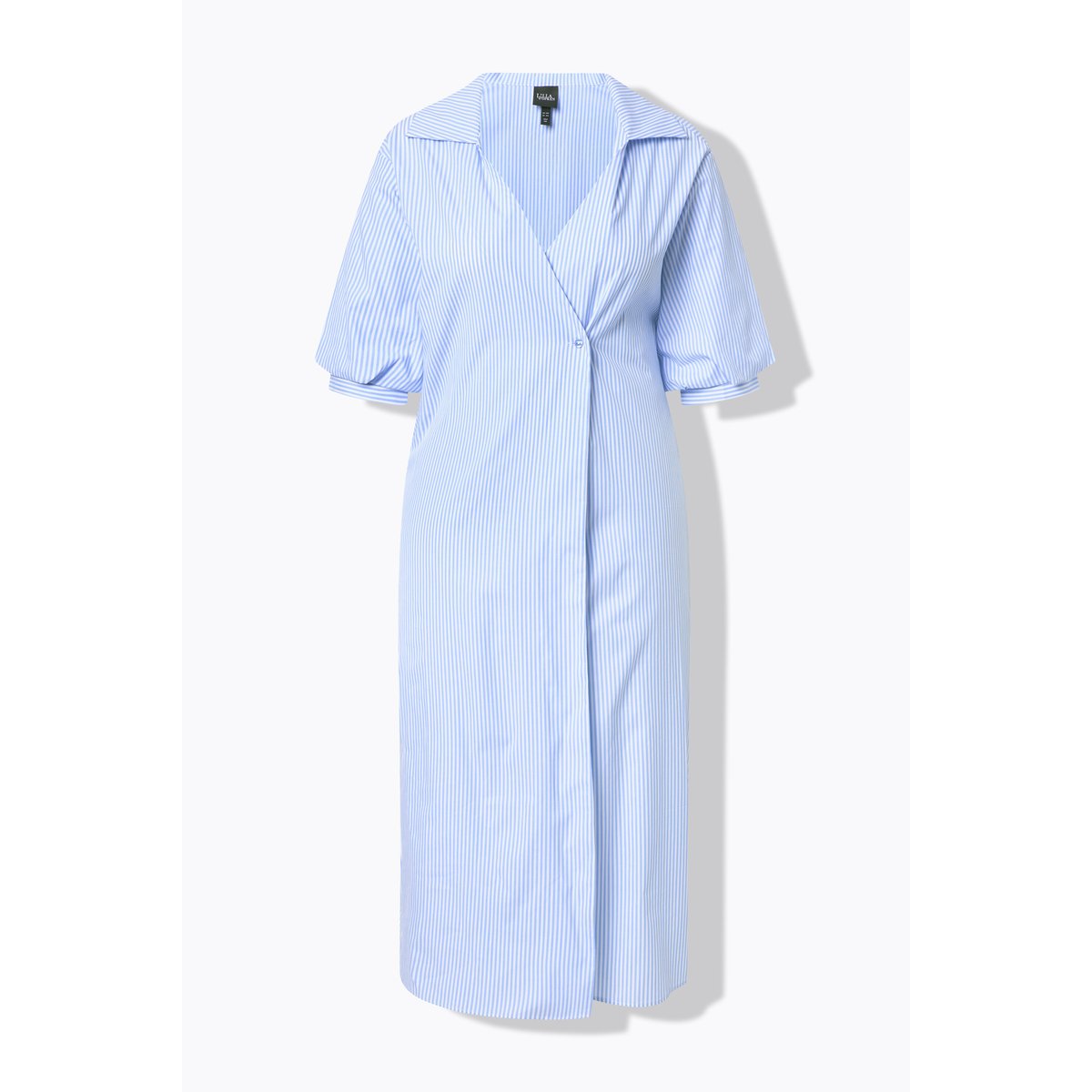 Robe maxi oversize à rayures bleu clair, ULLA POPKEN