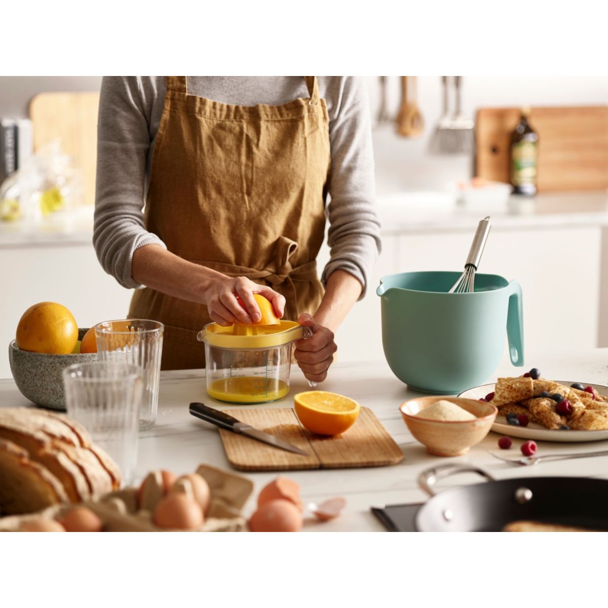 Bol Nest Trio 3pcs preparation culinaire couleur unique, JOSEPH JOSEPH