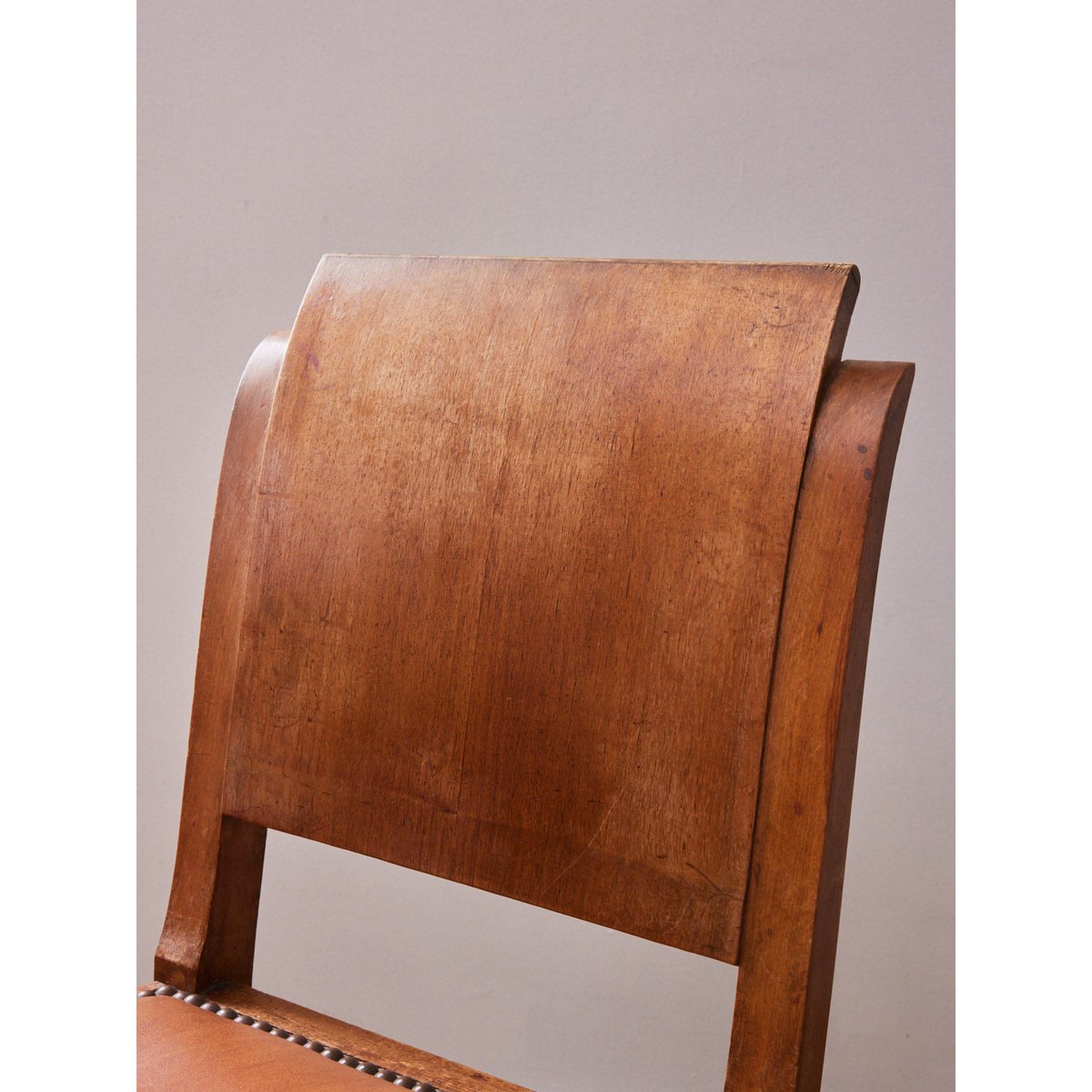 Lot de 4 chaises Art déco Claude N°1341 - Bon état bois clair, DEBONGOUT