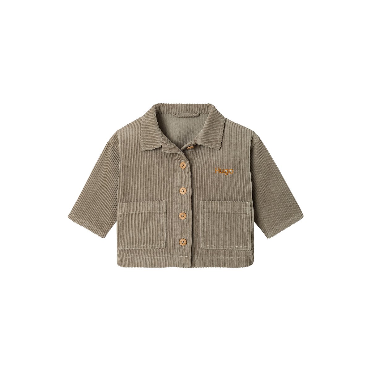 Ensemble surchemise et T-shirt kaki, VERTBAUDET