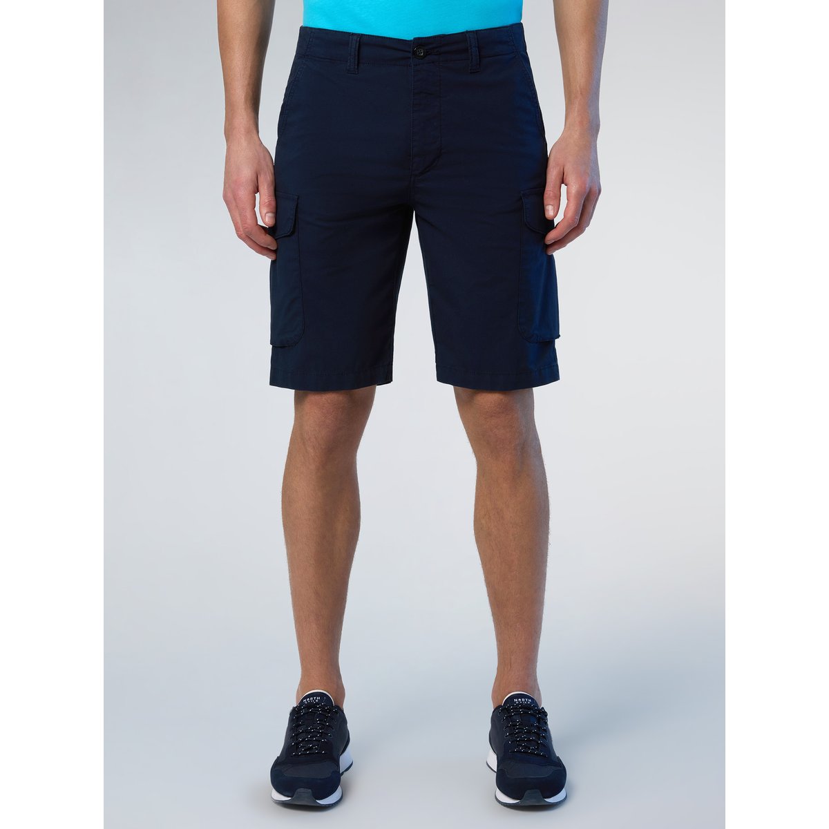 Short cargo en popeline America bleu marine, NORTH SAILS