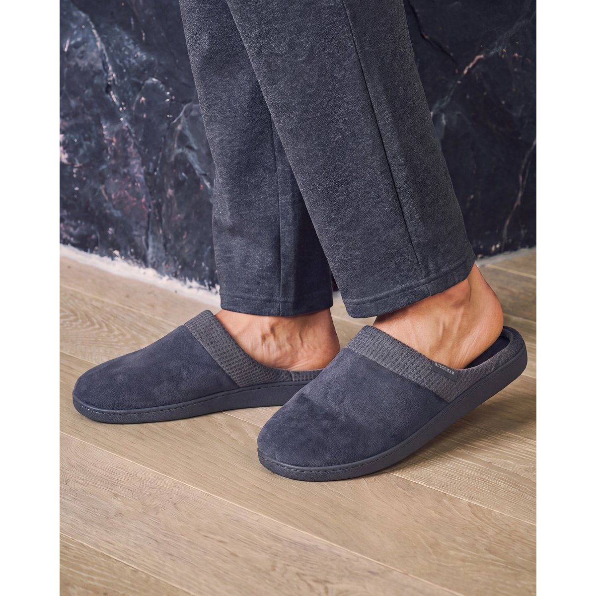 Chaussons Mules gris, ISOTONER
