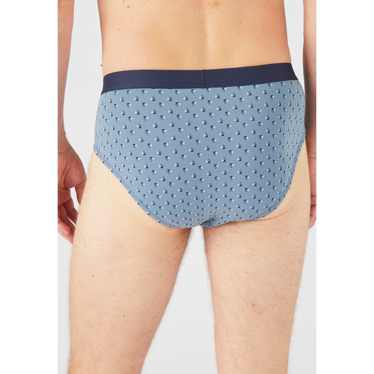 Slips ouverts maille jersey - Lot de 3 lot bleu, DAMART