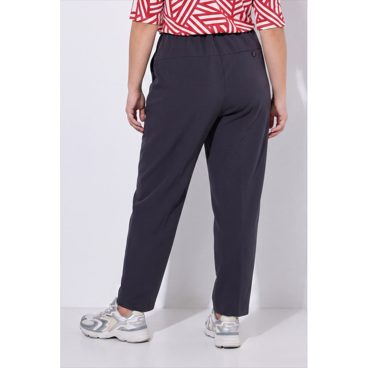 Pantalon Barrel olive foncé, ULLA POPKEN