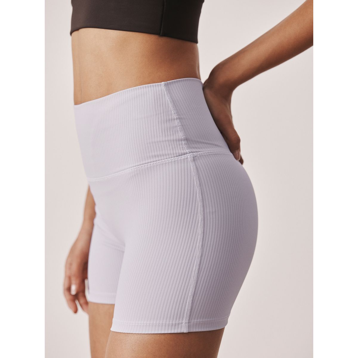 Short cycliste court côtelé active violet lilas, NEXT