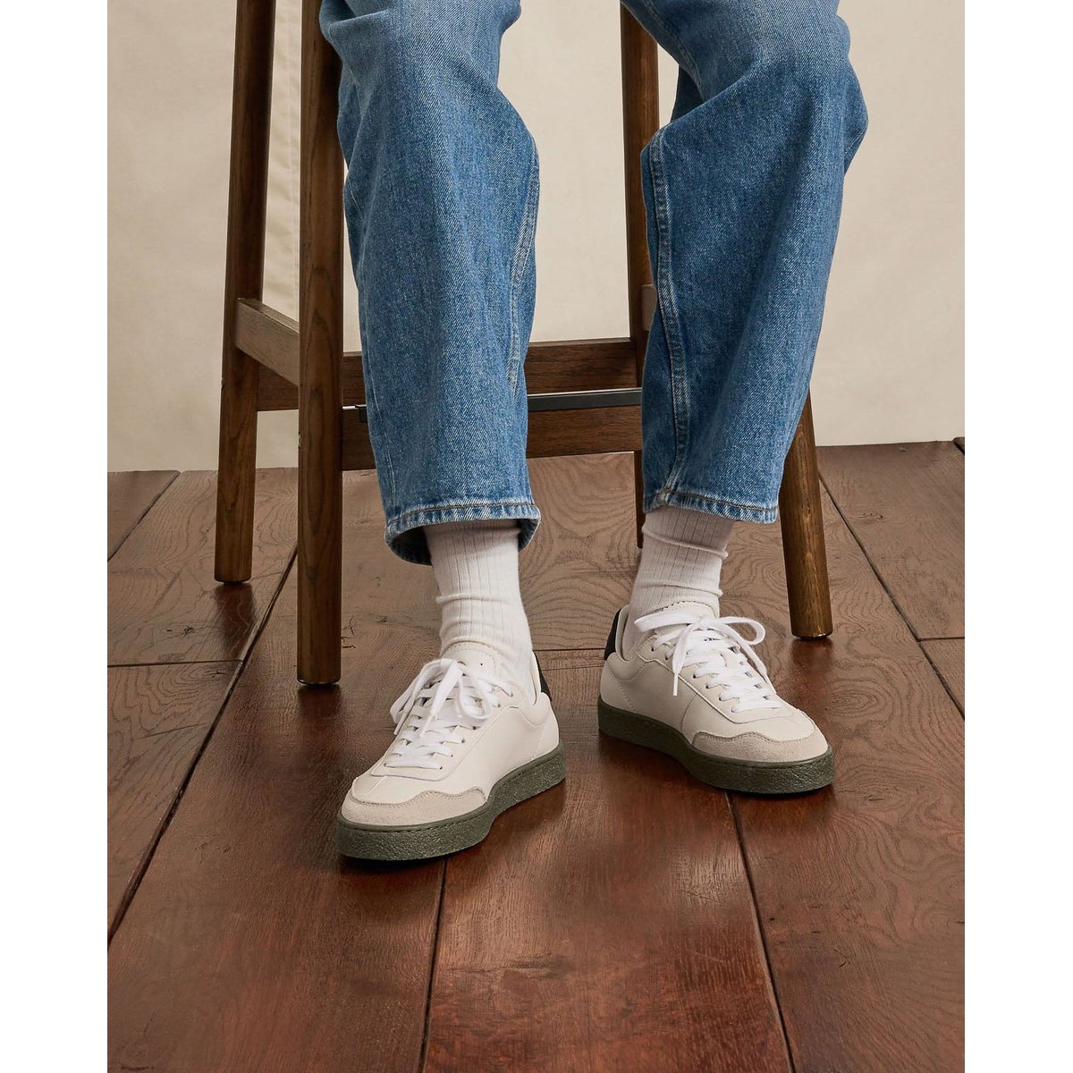 Baskets cuir LUMBO noir, FAGUO