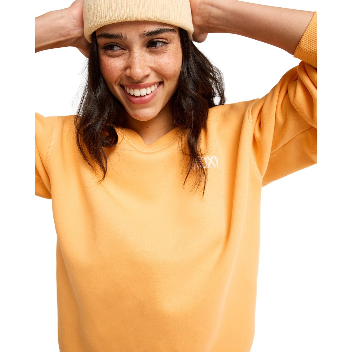 Sweat SURF STOKED BRUSHED. orange mock orange, ROXY