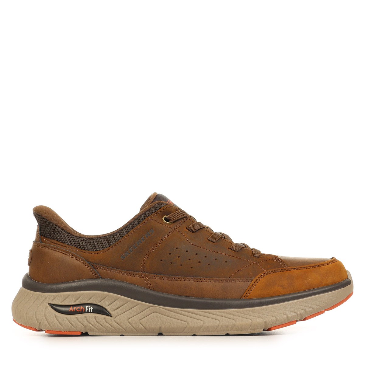 Baskets ARCH FIT CROSSER FELIX dark brown, SKECHERS