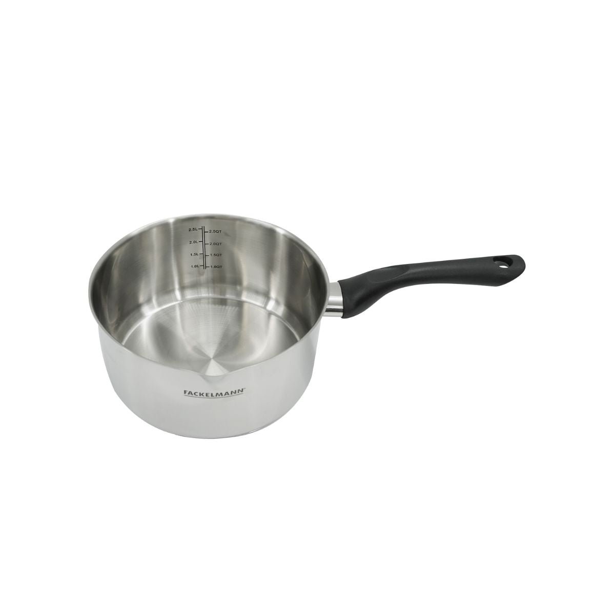 Batterie de cuisine 1 casserole 20cm GENEVA noir,gris, FACKELMANN