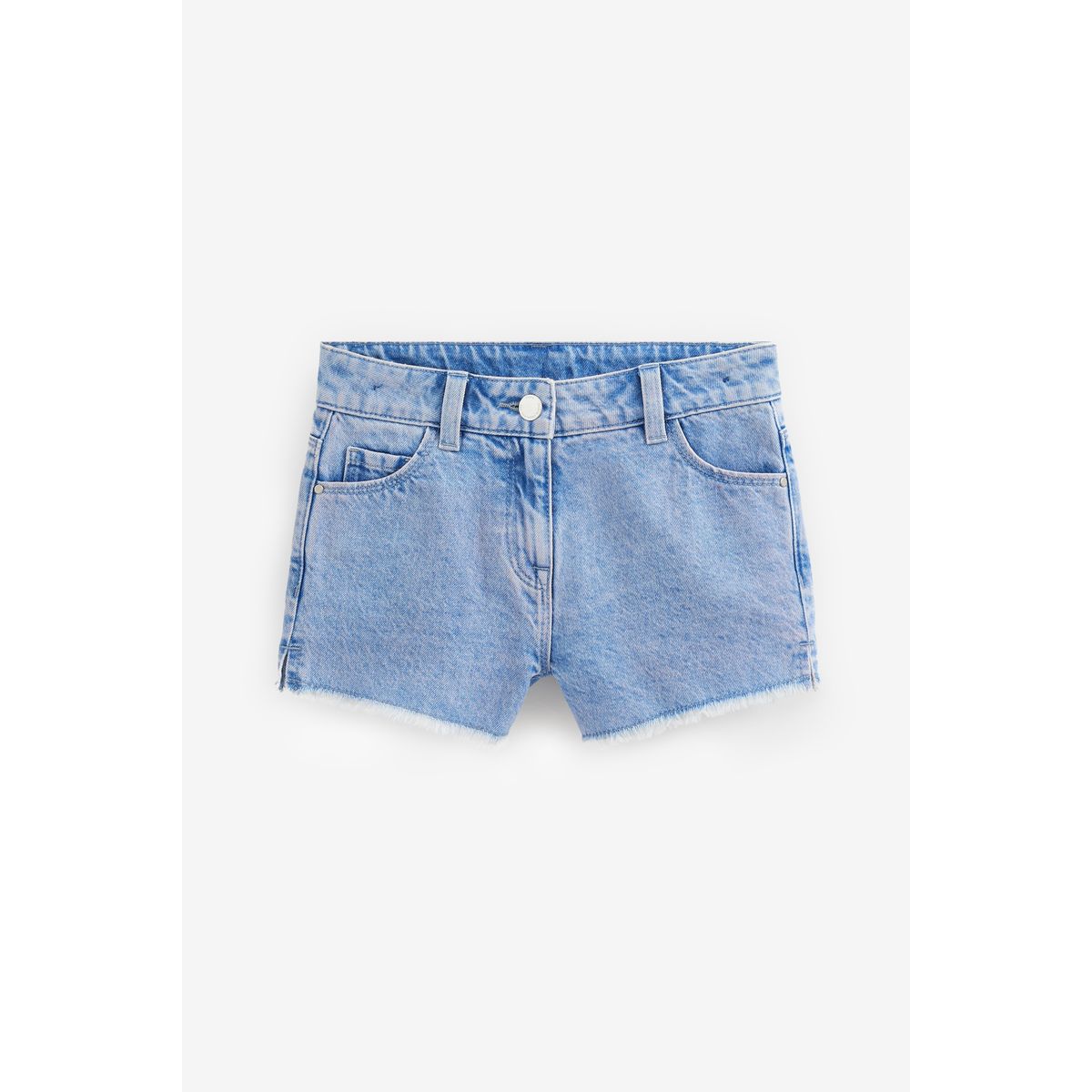 Shorts À Bords Effilochés bleu vif, NEXT