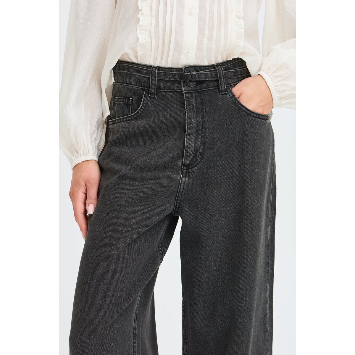 Jeans noir black denim, B.YOUNG