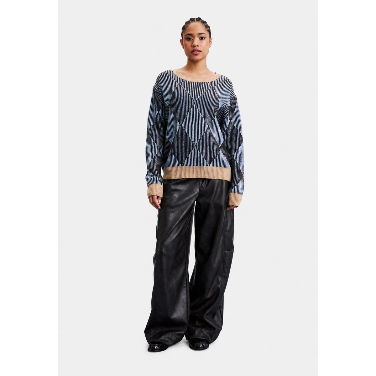 Pull Elati en laine ELATI gris, FRNCH