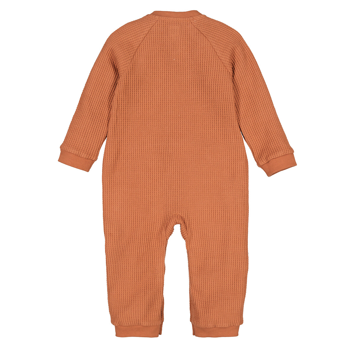 Waffle Knit All-in-One brown, LA REDOUTE COLLECTIONS