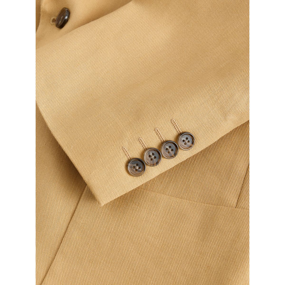 Veste de costume en lin et coton n. premium jaune, NEXT