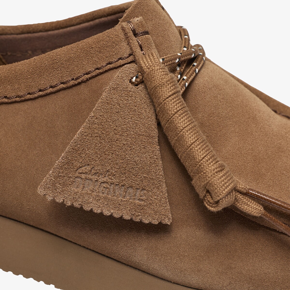 Schoenen van suède, WALLABEE LITE camel, CLARKS
