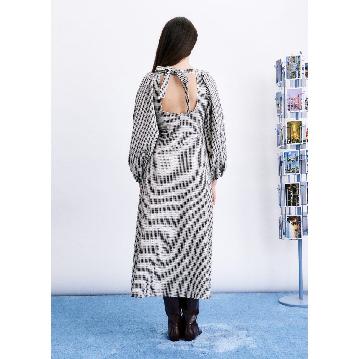 Robe Pavey longue PAVEY beige crème, FRNCH