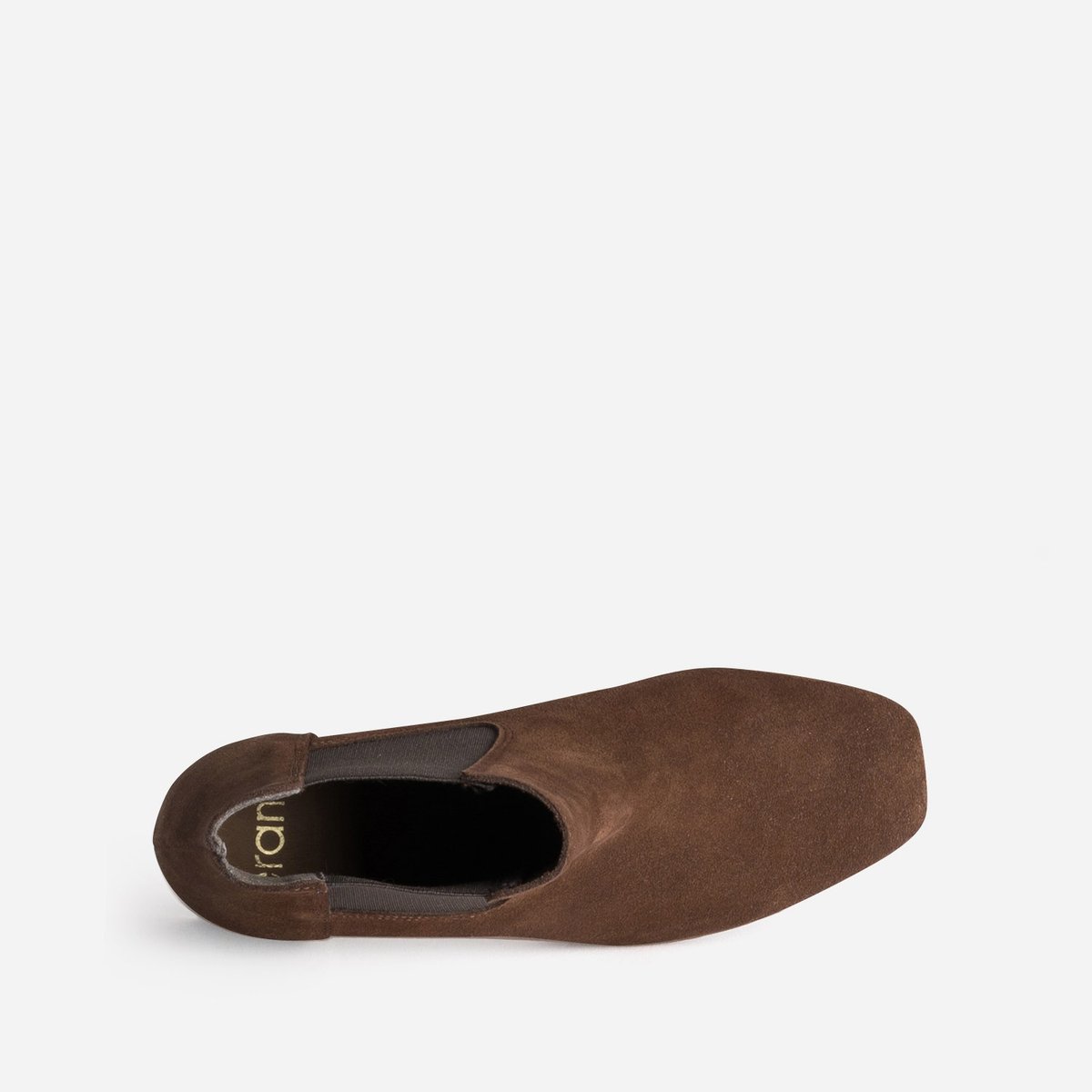 Boots À Talon en cuir NAZRA marron, ERAM