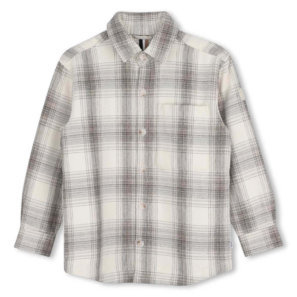 Chemise manches longues ivory, BOSS KIDSWEAR
