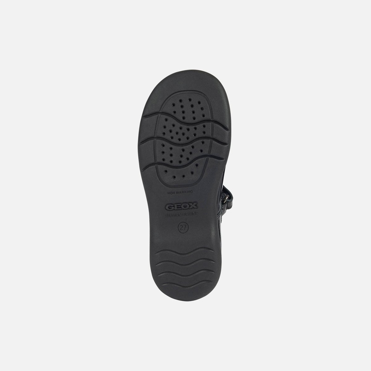 Chaussures Pour Uniforme J NAIMARA noir, GEOX