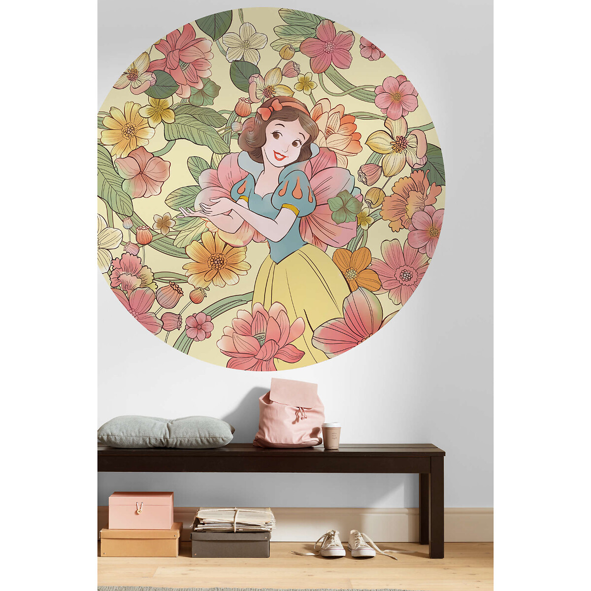 Papel de parede DOT, Snow White Endless Summer, da Interelife multicolor, INTERELIFE