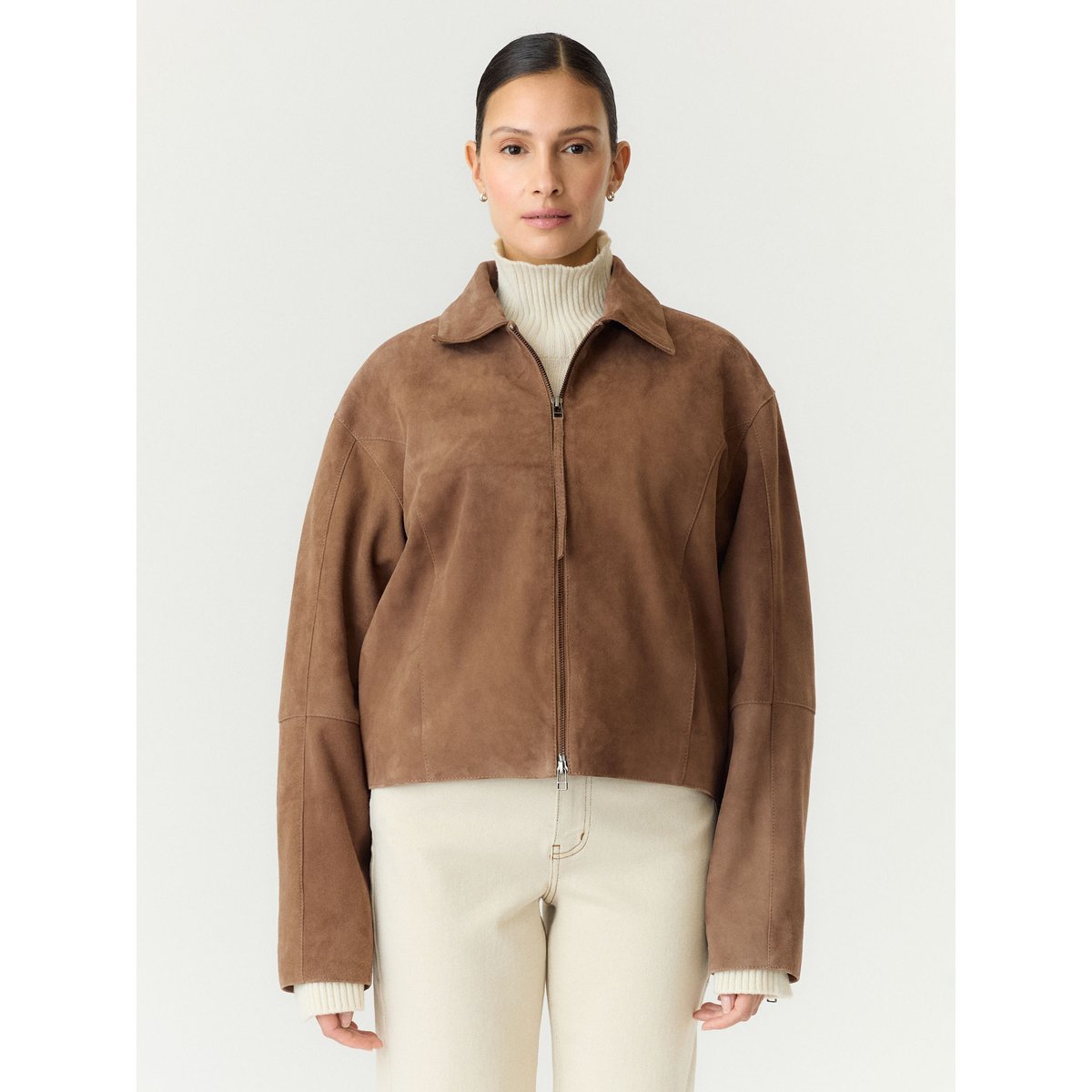 Veste marron - sepia1, YAS