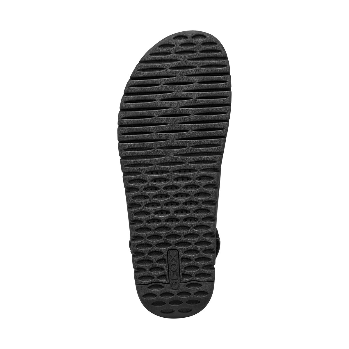 Sandales à Scratch U Flextride noir, GEOX