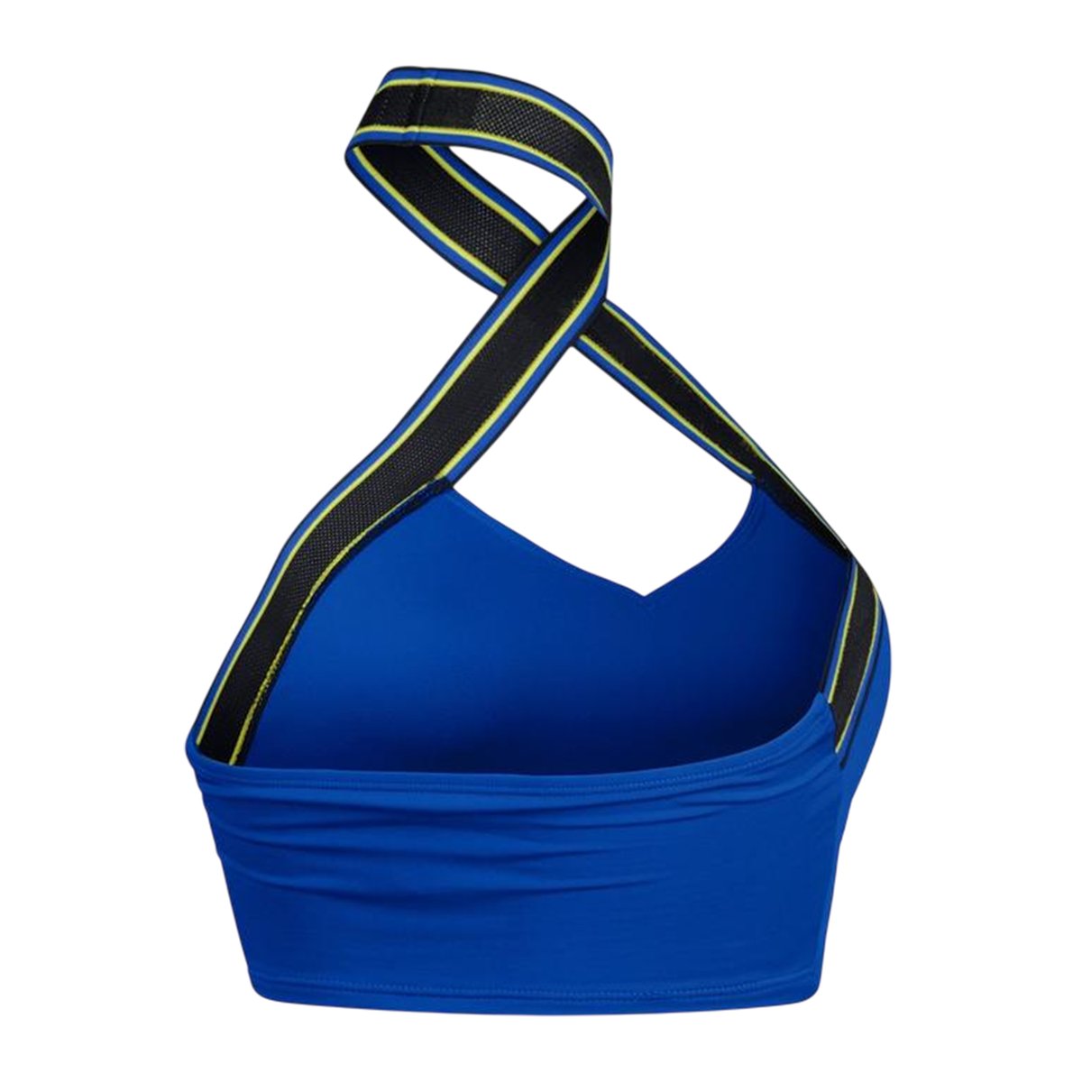 Haut de maillot de bain à dos nu motif/style rayures bleu, SPEEDO