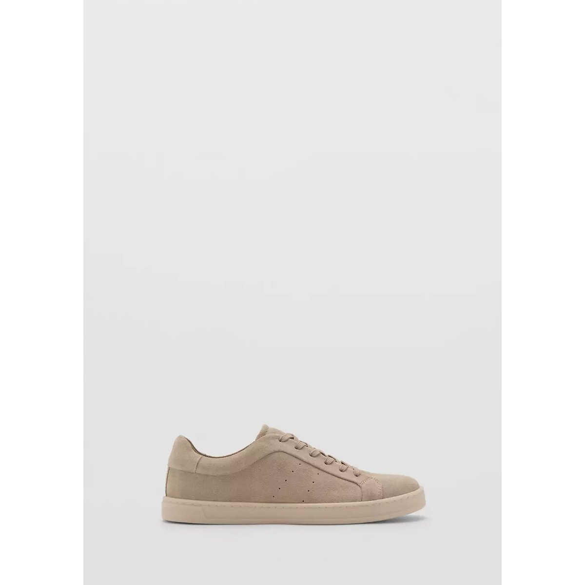 Tennis cuir suède sable, MANGO MAN