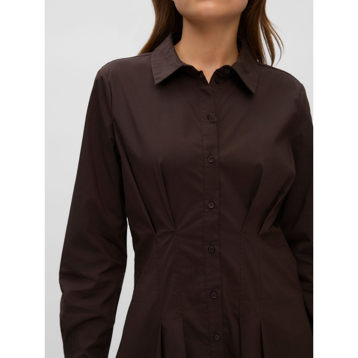 Robe marron - chocolate torte 1, VERO MODA