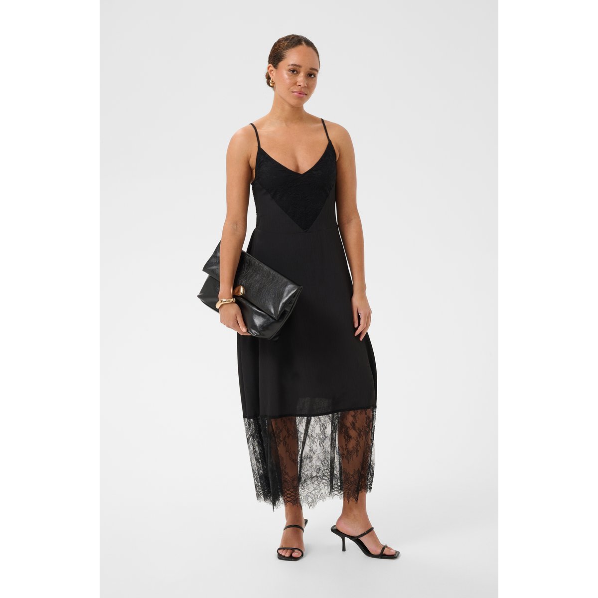 Robe noir black deep, KAFFE